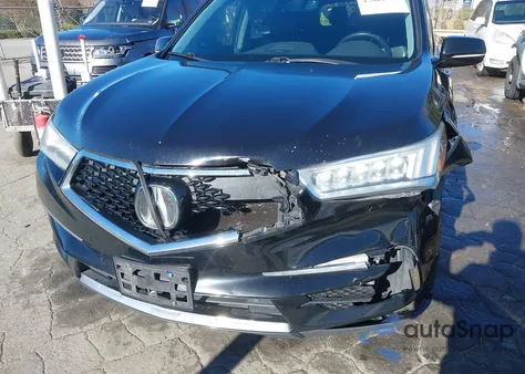 2017 Acura Mdx Technology Package z USA, uszkodzony, nr VIN 5FRYD4H53HB000701